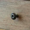 Best Bouton de meuble Azereg Louis XVI bronze Ø3 cm