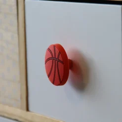 Bouton de meuble ballon de basket GoodHome Ø4,6 x P.2,3 cm* Bouton De Meuble