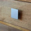 Bouton de meuble carré Maden gris L.54 x l. 54mm* Bouton De Meuble