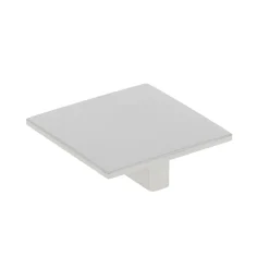 Bouton de meuble carré Maden gris L.54 x l. 54mm* Bouton De Meuble