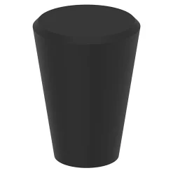 Online GoodHome Bouton de meuble cône Irvil noir Ø2cm x h.2.5cm x p.2.5cm