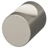 GoodHome Bouton de meuble cylindre gris Dizel Ø2 x P.2,5 cm* Bouton De Meuble