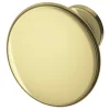 GoodHome Bouton de meuble cylindre Prat or Ø2,9 x P.2,5 cm* Bouton De Meuble