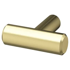 GoodHome Bouton de meuble en t Dizel gris Ø4cm x l.1.2cm x h. 3.5cm* Bouton De Meuble