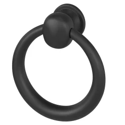 GoodHome Bouton de meuble ergonomique Kilhog mat noir Ø3.5 x l.3,5 cm x h. 3.6 cm* Bouton De Meuble