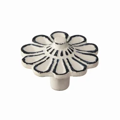 Outlet Hardwarexchange Bouton de meuble fer diamètre 47 mm en fer vieilli patiné beige lot de 24 piéces