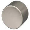 Online GoodHome Bouton de meuble Prat gris Ø3cm x l.3cm x h.2.8cm x p.2.8cm