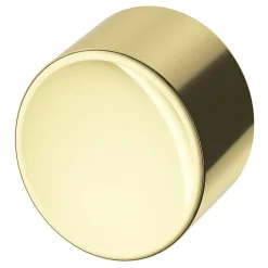 GoodHome Bouton de meuble Prat or Ø3cm x l.3cm x h.2.8cm x p.2.8cm* Bouton De Meuble
