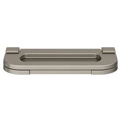 GoodHome Bouton de meuble Govlin gris Ø8cm x l.0.7cm x h.3.5cm x p.3.5cm* Bouton De Meuble