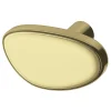 GoodHome Bouton de meuble Armel doré brillant Ø4cm x l.2.1cm x h. 3cm x p.3cm* Bouton De Meuble
