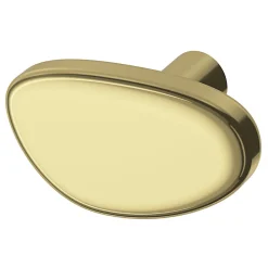 GoodHome Bouton de meuble Armel doré brillant Ø4cm x l.2.1cm x h. 3cm x p.3cm* Bouton De Meuble