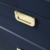 GoodHome Bouton de meuble Govlin or Ø8cm x l.0.7cm x h.3.5cm x p.3.5cm
