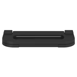 GoodHome Bouton de meuble Govlin mat noir Ø8 x l.0,7 x h. 3.5 cm* Bouton De Meuble