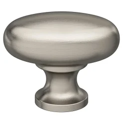 GoodHome Bouton de meuble ovale Ruis or Ø3.5cm x l.2.3cm x h. 2.6cm x p.2.6cm* Bouton De Meuble