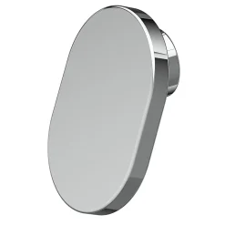 New GoodHome Bouton de meuble ovale Minzh gris ⌀.35mm x L.25mm
