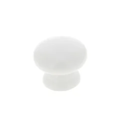 Bouton de meuble rond Belz blanc GoodHome Ø2,5 x P.2,1 cm* Bouton De Meuble