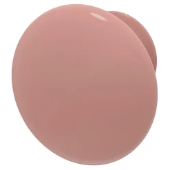 GoodHome Bouton de meuble rond porcelaine rose Ø3,2 x P.2,5 cm* Bouton De Meuble