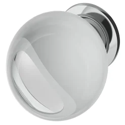 Hot GoodHome Bouton de meuble Ruis blanc ⌀.29mm x L.29mm