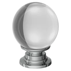 Hot GoodHome Bouton de meuble Ruis blanc ⌀.29mm x L.29mm