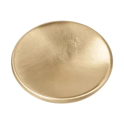 Online Hardwarexchange Bouton de meuble zamac diamètre 60 mm laiton satiné lot de 12 piéces