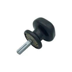Clearance Hardwarexchange Bouton de Porte D60 mm en Aluminium GRIS ANTIQUE.