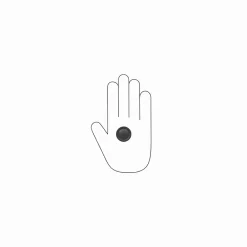 Online Hardwarexchange Bouton pour meuble 31 en zamac Varnish black matt