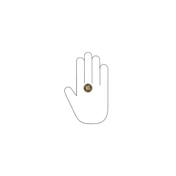 Best Hardwarexchange Bouton pour meuble Diamètre 25 en zamac Antique florence