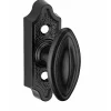 Thirard Bouton rustique pour fenêtre, carré 7mm, noir -* Poignée De Fenêtre