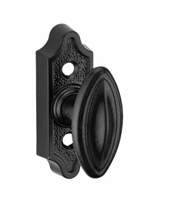 Thirard Bouton rustique pour fenêtre, carré 7mm, noir -* Poignée De Fenêtre