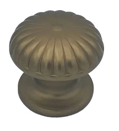 Sale Hardwarexchange Bouton tirant de porte fixe D60 mm en aluminium Bronze satiné - breveté - lot de 6 boutons