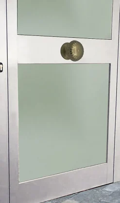 Best Hardwarexchange Bouton tirant de porte fixe D70 mm en aluminium Bronze poli - breveté .