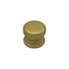 Best Hardwarexchange Bouton tirant de porte fixe D70 mm en aluminium Or satiné - breveté