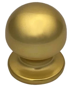 Sale Hardwarexchange Bouton tirant de porte fixe D50 mm en aluminium Or poli - breveté