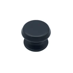 Sale Hardwarexchange Bouton tirant de porte fixe D80 mm en aluminium Noir - breveté - lot de 6 boutons