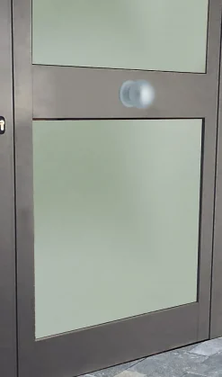 Best Hardwarexchange Bouton tirant de porte fixe D70 mm en aluminium Gris argent - breveté