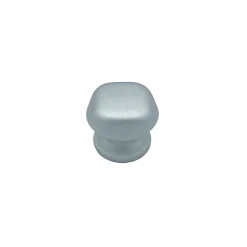 Sale Hardwarexchange Bouton tirant de porte fixe D60 mm en aluminium Gris argent - breveté - lot de 6 boutons