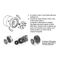 Sale Hardwarexchange Bouton tirant de porte fixe D60 mm en aluminium Gris argent - breveté - lot de 6 boutons