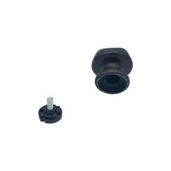 Sale Hardwarexchange Bouton tirant de porte fixe D60 mm en aluminium Marron foncé - breveté