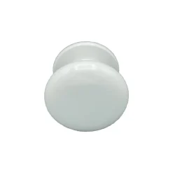 Sale Hardwarexchange Bouton tirant de porte fixe D70 mm en aluminium BLANC RAL 9010 - breveté