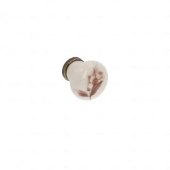 Hardwarexchange Boutons pour meubles en zamac et Porcelaine Diamètre 28 Florence antique, Lot de 6