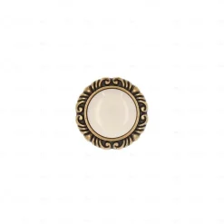 Clearance Hardwarexchange Boutons pour meubles en zamac et Porcelaine Diamètre 41 Florence antique