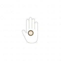 Clearance Hardwarexchange Boutons pour meubles en zamac et Porcelaine Diamètre 41 Florence antique