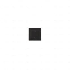 Best Hardwarexchange Boutons pour meubles en zamac Diamètre 24 x 24 Vernis noir mat