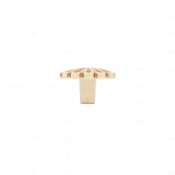 Sale Hardwarexchange Boutons pour meubles en zamac Diamètre 35 x 23 Patine royale en or ivoire, Lot de 6