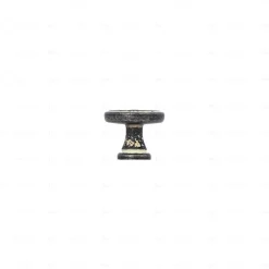 New Hardwarexchange Boutons pour meubles en zamac Diamètre 25 Ivoire rustique