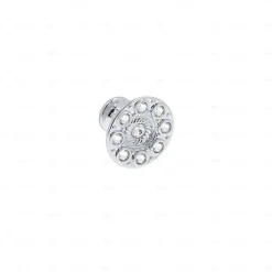 Hardwarexchange Boutons pour meubles en zamac et cristal Diamètre 32 chrome poli* Bouton De Meuble