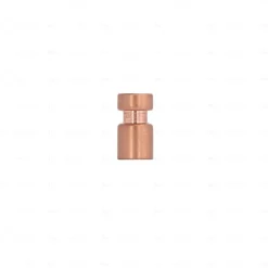 New Hardwarexchange Boutons pour meubles en zamac Diamètre 15 cuivre vintage, Lot de 6