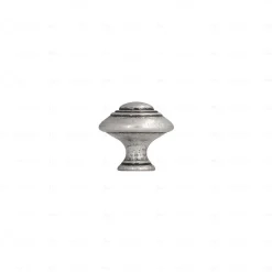 Sale Hardwarexchange Boutons pour meubles en zamac Diamètre 30 Vieil argent brillant
