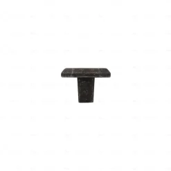 Discount Hardwarexchange Boutons pour meubles en zamac Diamètre 32 x 23 Fer noir vintage