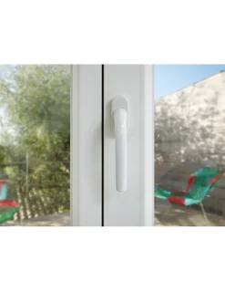 Clearance Thirard Béquille de crémone de fenêtre, carré 7mm, blanc (ral 9010)